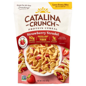 Catalina Crunch - Cereal Proteico Strudel de Morango 227 g
