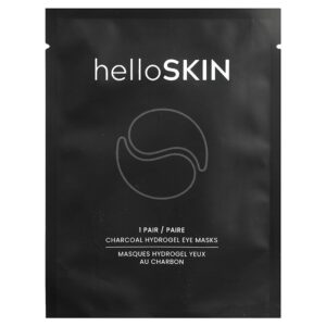 HelloSkin - Máscaras de Beleza para os Olhos com Hidrogel de Carvão Vegetal 1 Par