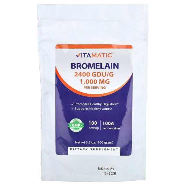 Vitamatic - Bromelina 100 g