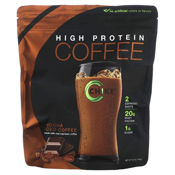 Chike Nutrition - High Protein Coffee Alto Teor de Proteínas Mocha 434 g
