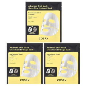 CosRx - Advanced Snail Mucin Máscara de Beleza com Hidrogel para Brilho de Caracol 3 Unidades 34 g