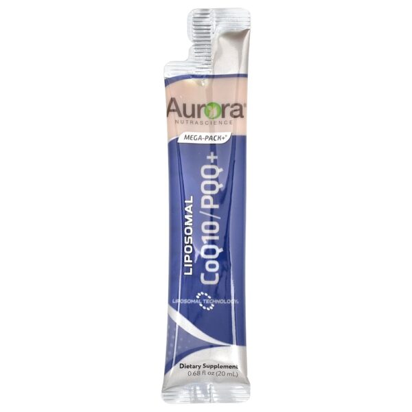 Aurora Nutrascience - CoQ10/PQQ+ Lipossomal 32 Embalagens 20 ml Cada