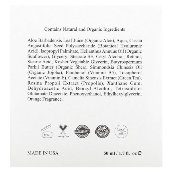 20-217.jpg Kleem Organics - Hidratante de Retinol Advanced Solução Antienvelhecimento 50 ml