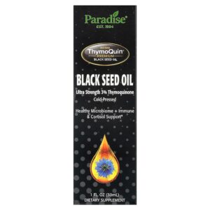 Paradise Herbs - Óleo de Semente Preta Premium ThymoQuin 30 ml