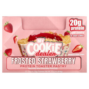 My Cookie Dealer Protein - Torrada com Proteína Morango Congelado 12 Pastilhas 73 g Cada