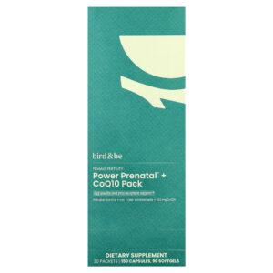 20-65.jpg Bird&Be - Female Fertility Power Prenatal + CoQ10 30 Packets