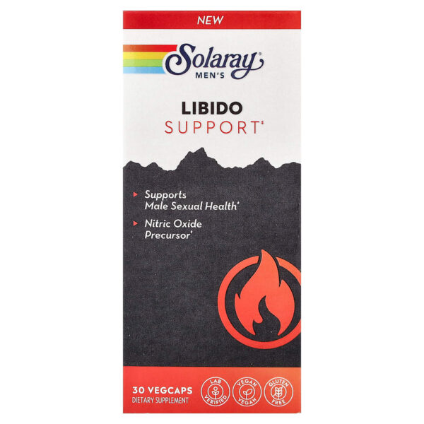 Solaray - Suporte à Libido Masculina 30 VegCaps