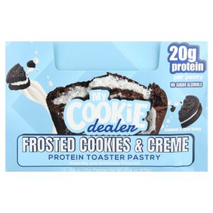 My Cookie Dealer Protein - Torrada com Proteína Biscoitos Congelados e Creme 12 Pastilhas 73 g Cada