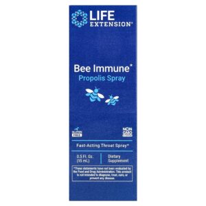 Life Extension - Bee Immune Propolis Spray 0.5 fl oz (15 ml)