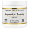California Gold Nutrition - Bebida de Magnésio em Pó Sem Sabor 283 g