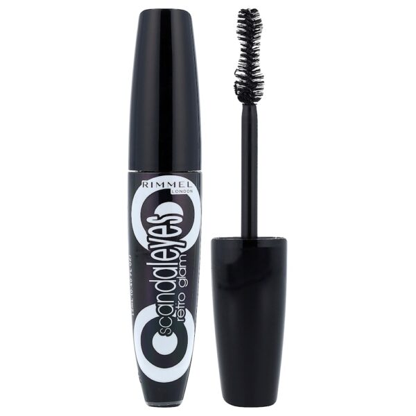 Rimmel London - Castal Eyes Máscara de Cílios Glam Retrô 003 Preto Extremo 10 ml