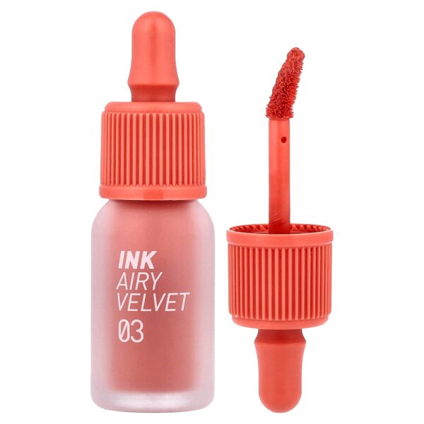 Peripera - Tinta Airy Veludo 03 Caricatura Coral 4 g