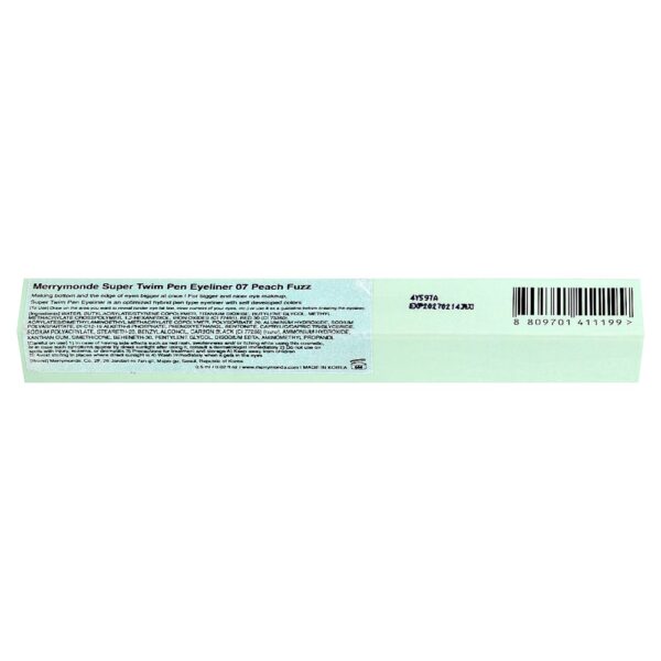 Merrymonde - Delineador Super Twim 07 Peach Fuzz 0 ml