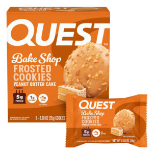Quest Nutrition - Bake Shop Cookies Congelados Bolo de Manteiga de Amendoim 8 Cookies 25 g Cada