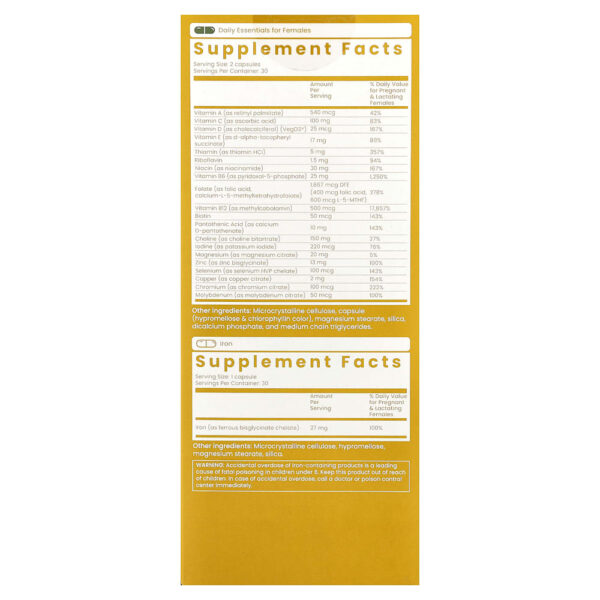 Bird&Be - Postpartum Pack 30 Vegan Packets