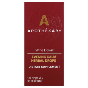 Apothekary - Vinho Down Gotas de Ervas Evening Calm 30 ml