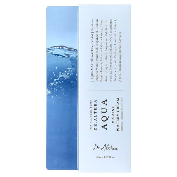 Dr. Althea - Creme Aquoso Aqua Marine Para Todos os Tipos de Pele 50 ml