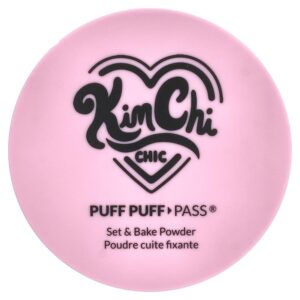 KimChi Chic Beauty - Puff Puff Pass Pó para Fixar e Assar PPP03 Translúcido 24 g
