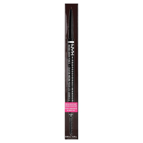 NYX Professional Makeup - Lápis MicroBrownet 06 Brunette 0 g