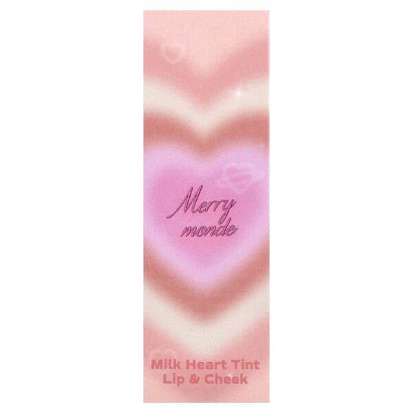 Merrymonde - Milk Heart Tint Lábios e Bochechas 06 Leite de Manga 5 g