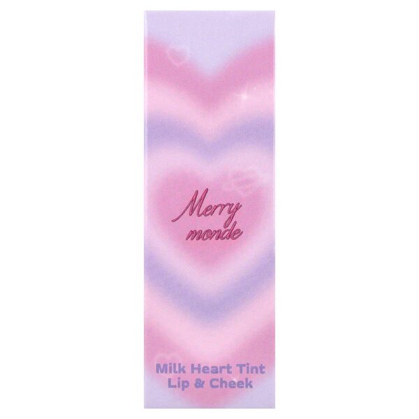 Merrymonde - Milk Heart Tint Lábios e Bochechas 04 Leite de Malva 5 g