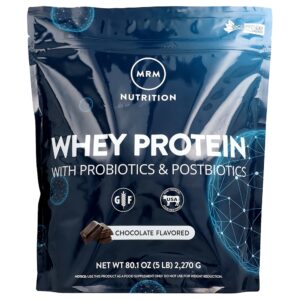22-214.jpg MRM Nutrition - Proteína Whey 2 Bilhões de Probióticos Chocolate 2.270 g