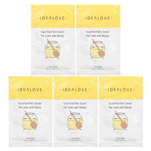 22-91.jpg Idealove - Superfood Skin Savior For Love and Honey 5 Máscaras Faciais de Beleza 20 ml Cada