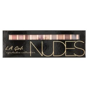 L.A. Girl - Beauty Brick Paleta de Sombras para os Olhos com 12 Cores GES331 Nudes 12 g
