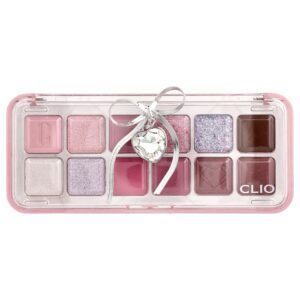 Clio - Luxury Koshort Edition Paleta de Sombras Pro para os Olhos 12 Bases de Cristal 1 Unidade