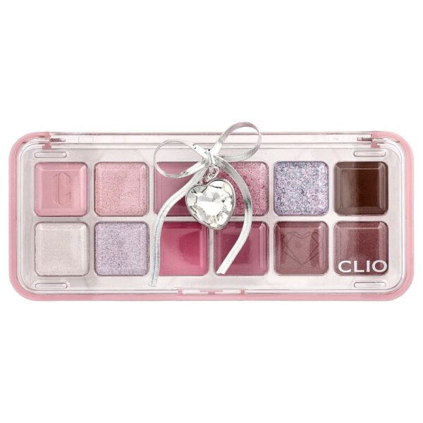 Clio - Luxury Koshort Edition Paleta de Sombras Pro para os Olhos 12 Bases de Cristal 1 Unidade