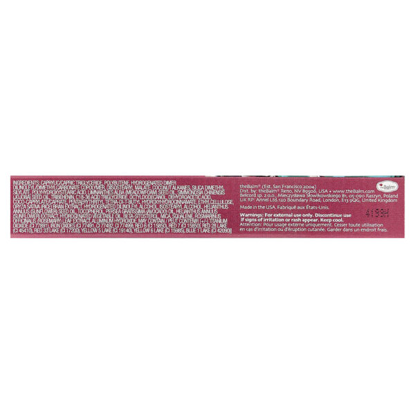 theBalm Cosmetics - Óleo Labial Berry Fast 7 ml
