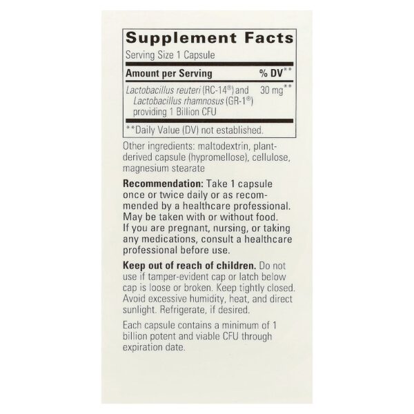 Integrative Therapeutics - Probiótico para Mulheres Pro-Flora 30 Cápsulas (30 mg por Cápsula)