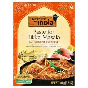 Kitchens of India - Pasta para Tikka Masala Concentrado para Molho Médio 100 g