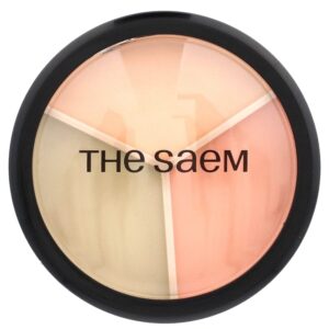 The Saem - Corretivo de Potência Tripla Cover Perfection 03 Correct Up Bege 15 ml 4,5 g Cada