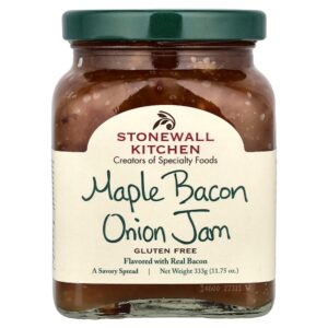 Stonewall Kitchen - Geleia de Cebola e Bacon com Xarope de Bordo 333 g