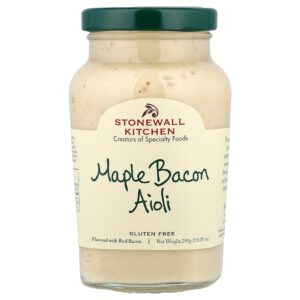 Stonewall Kitchen - Aioli com Bacon com Xarope de Bordo 291 g