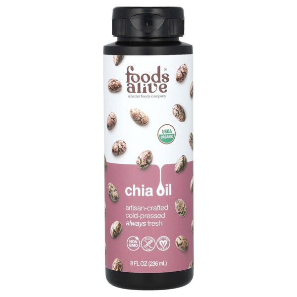 24-112.jpg Foods Alive - Óleo de Chia Orgânico 235 ml