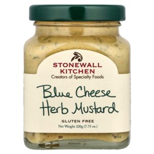 Stonewall Kitchen - Mostarda e Ervas para Queijo Azul 220 g