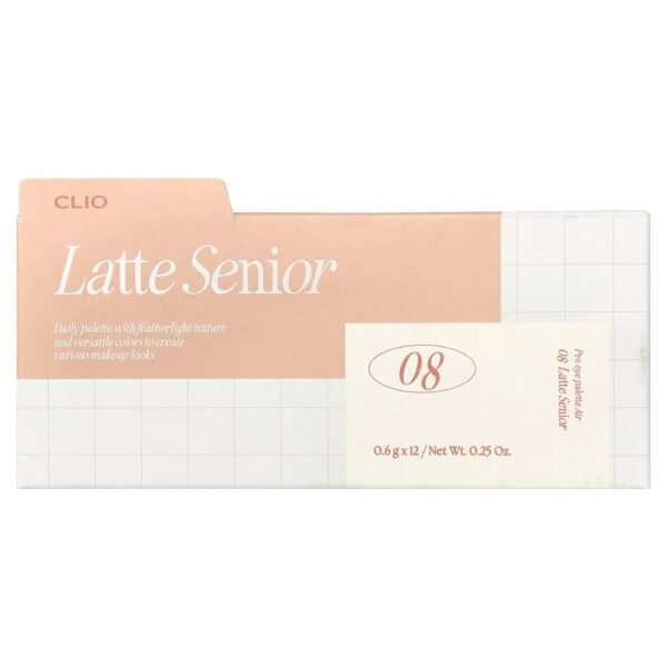 Clio - Pro Eye Paleta Air 08 Latte Sênior 1 Unidade