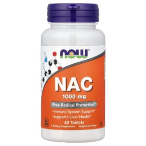 NOW Foods - NAC 1.000 mg 60 comprimidos