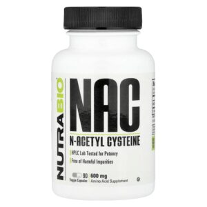 Nutrabio Labs - NAC 600 mg 90 Cápsulas Vegetais