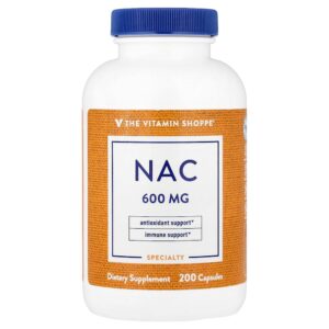 The Vitamin Shoppe - NAC 600 mg 200 Cápsulas
