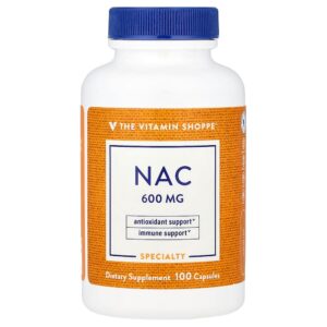 The Vitamin Shoppe - NAC 600 mg 100 Cápsulas