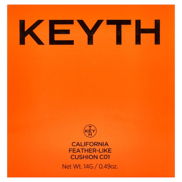 KEYTH - California Feather-Like Cushion C01 Cool Marfim 14 g