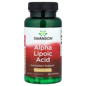 Swanson Vitamins - Ácido Alfa-Lipoico 100 mg 120 Cápsulas