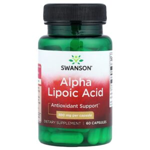 Swanson Vitamins - Ácido Alfa-Lipoico 300 mg 60 Cápsulas
