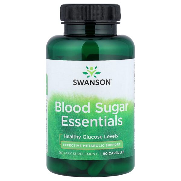 Swanson Vitamins - Blood Sugar Essentials 90 Cápsulas