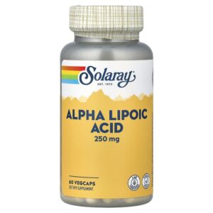 Solaray - Ácido Alfa-Lipoico 250 mg 60 VegCaps