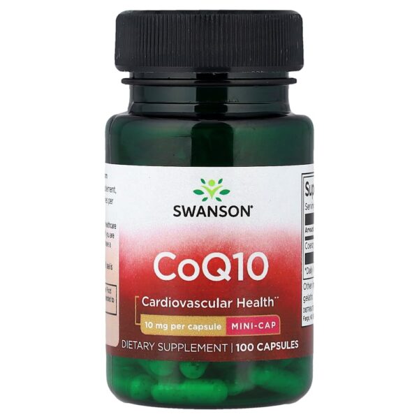 Swanson Vitamins - CoQ10 10 mg 100 Cápsulas