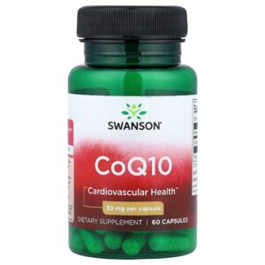 Swanson Vitamins - CoQ10 30 mg 60 Cápsulas